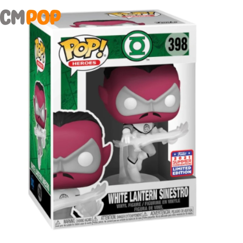 White Lantern Sinestro - #398 - Funko Pop! - Funko Shop Exclusive - DC - Green Lantern - 2021 Summercon Exclusive