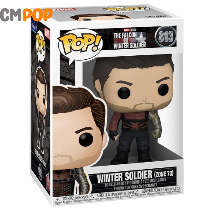 Winter Soldier (zone 73) - #813 - Funko Pop! - The Falcon Winter Soldier - Marvel