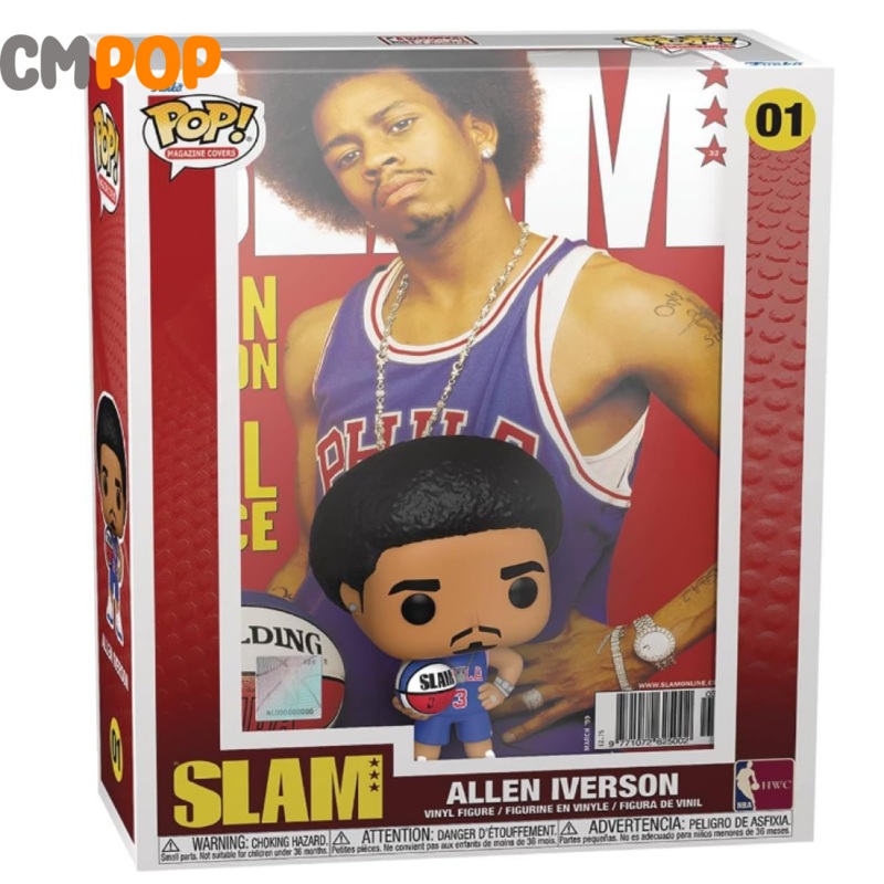 Allen Iverson  #01  - Funko Pop! -  NBA - Magazine Covers