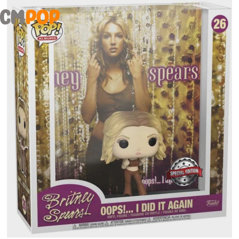 Britney Spears - Oops!... I Did It Again  - Albums- #26 - Funko Pop - Albums - Special Edition