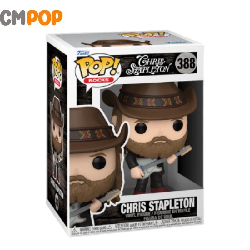Chris Stapleton - #388 - Funko Pop! Rocks  - Pop Rocks