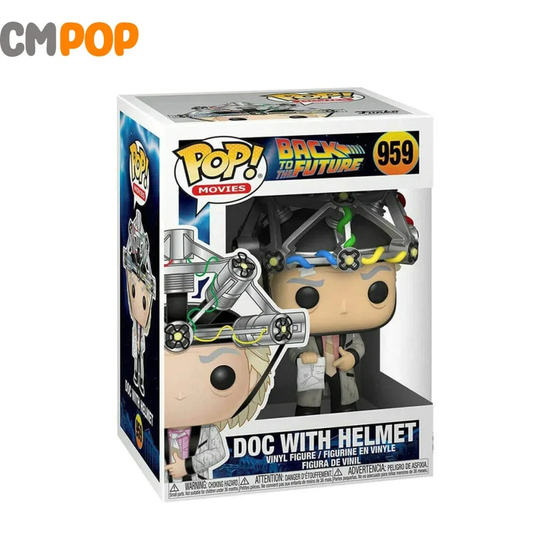 Doc with Helmet - #959 - Funko Pop! - Movies - Back to the future