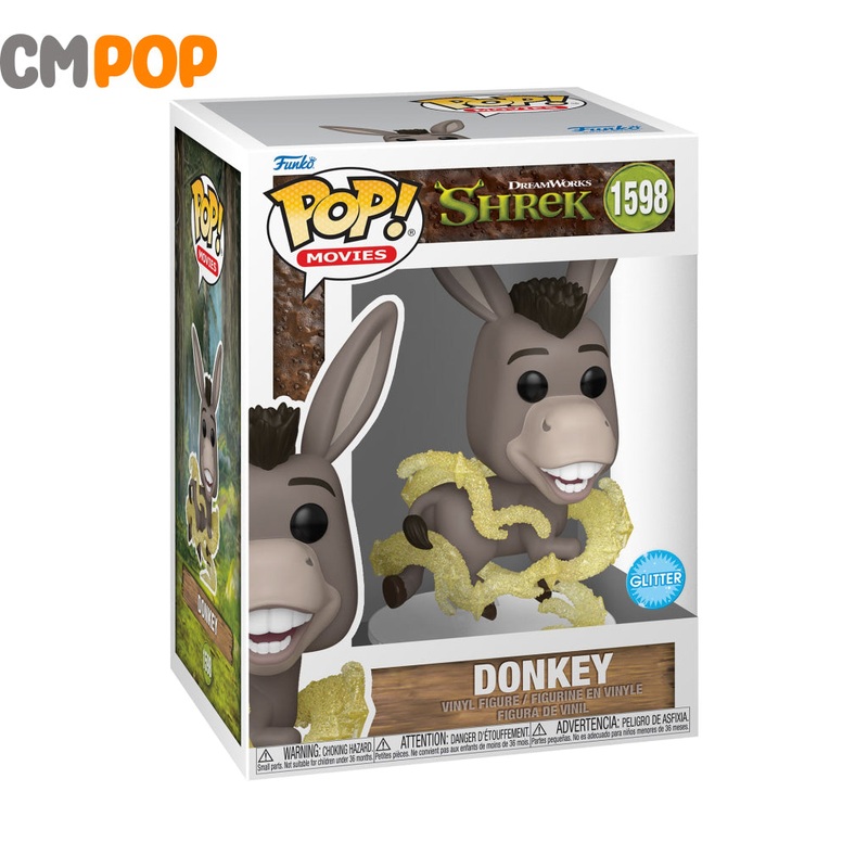 Donkey Glitter - #1598 - Funko Pop! - Shrek