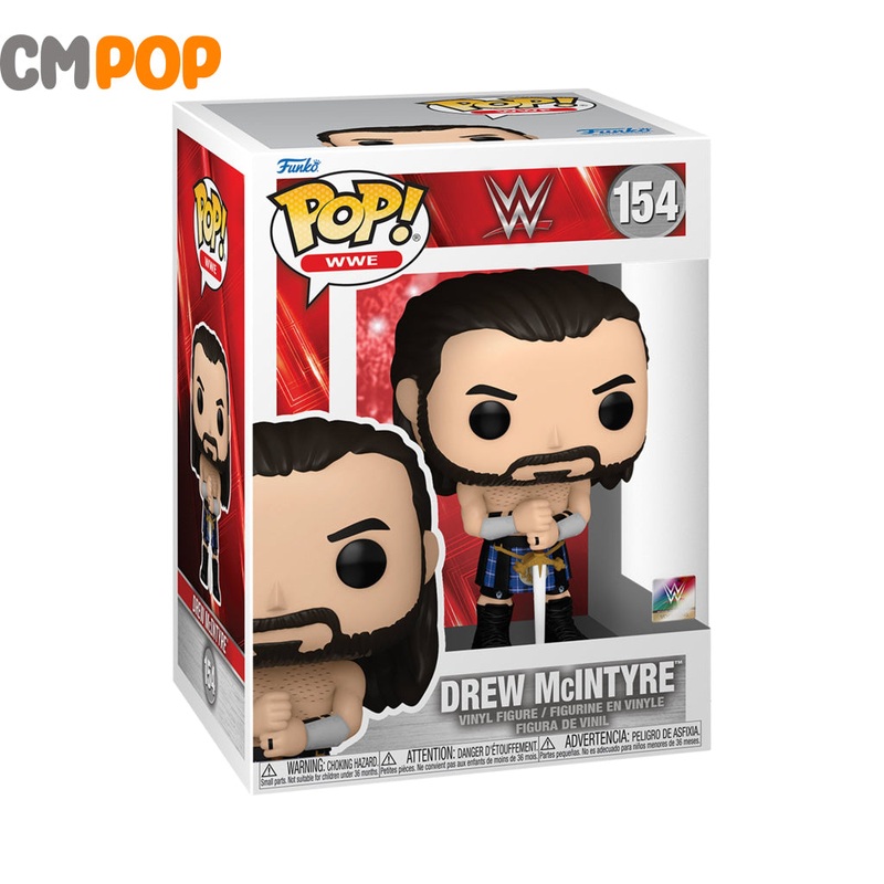 Drew McIntyre - #154 - Funko Pop! - WWE