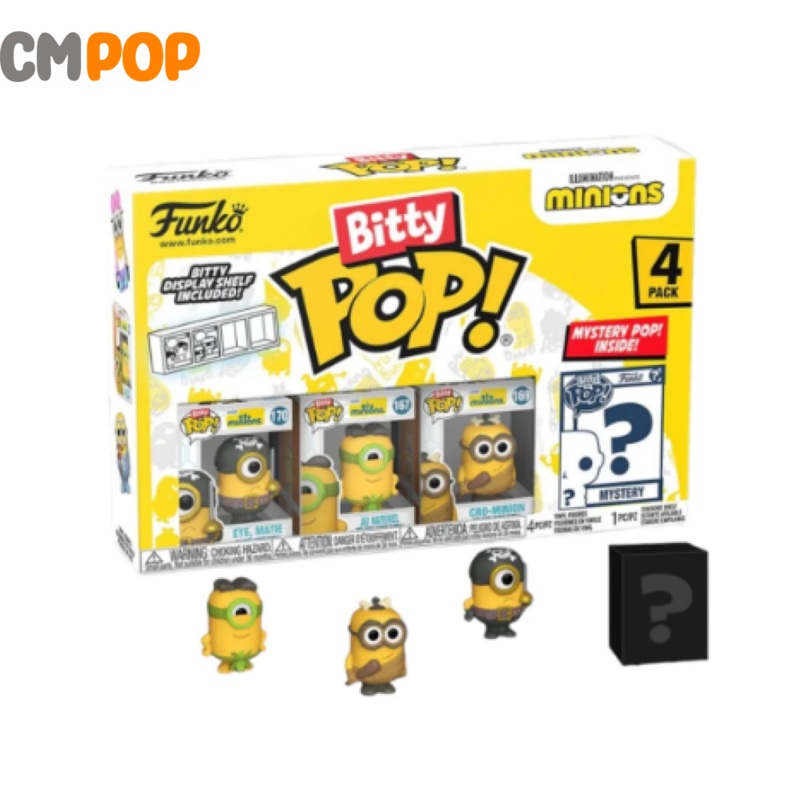 Eye Matie 4 Pack Bitty Funko POP! - Minions - Chance Of Chase   - Bitty Pop