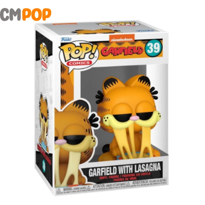 Garfield with Lasagna  - #39  - Funko Pop! - Garfield