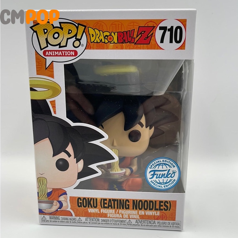 Goku Eating Noddle's - #710 - Funko Pop! - Dragon Ball Z