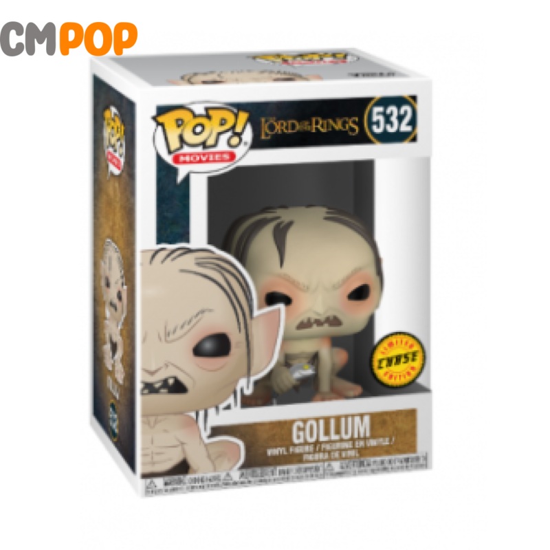 Gollum  Chase - #532 - Funko Pop! - The Lord of the Rings - Movies - Chase Exclusive