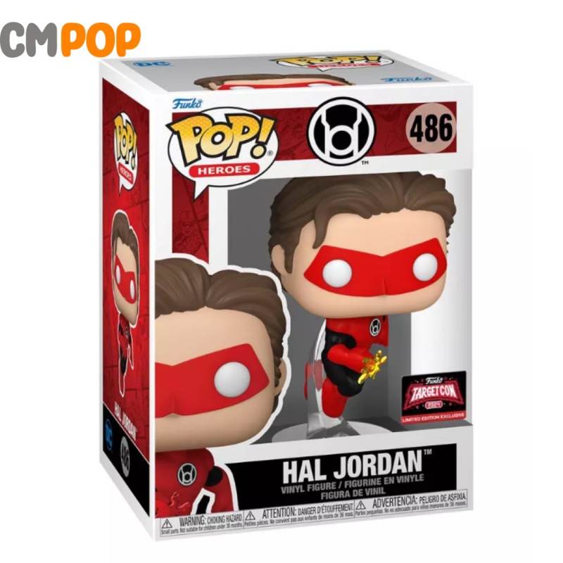 Hal- Jordon - #486 - Funko Pop! - Heroes - TargetCon 2024 Limited Edition Exclusive
