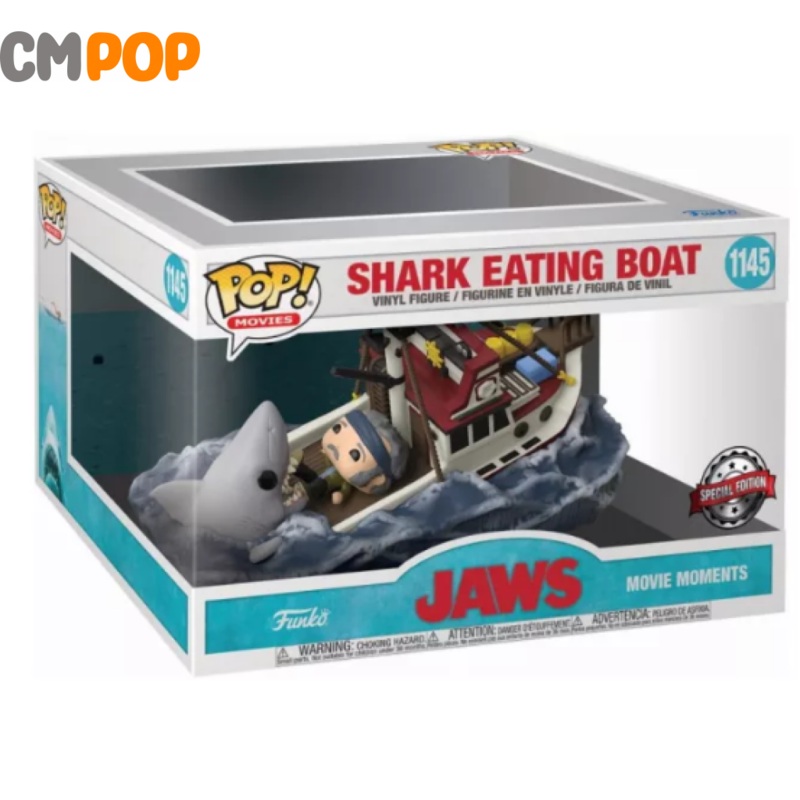 Jaws Eating Boat - #1145 - Funko Pop! - Jaws - Movies