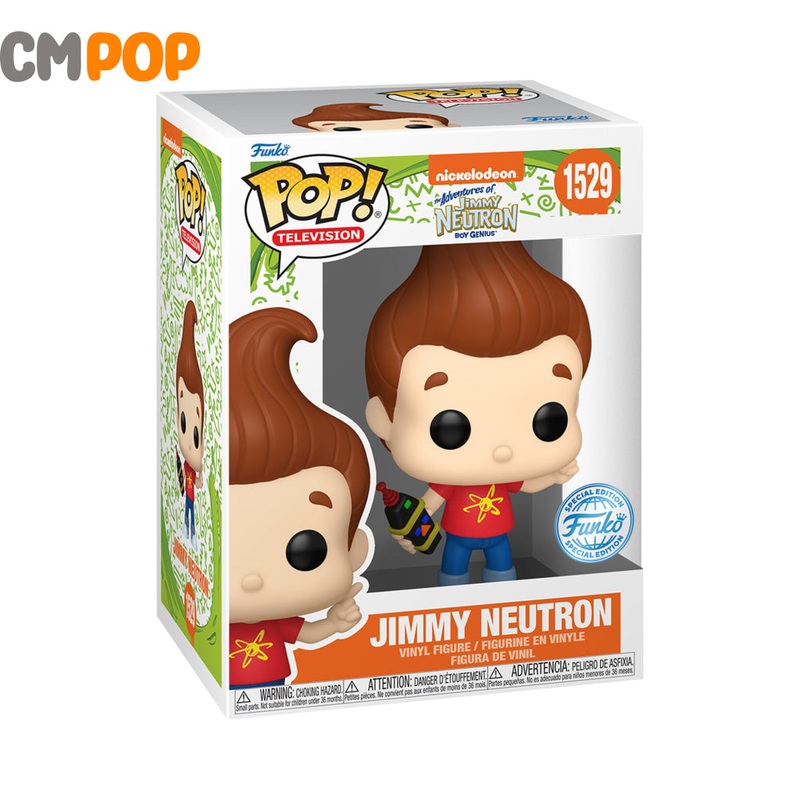 Jimmy Neutron  - #1529 - Funko Pop! - TV - Nickelodeon  Rewind