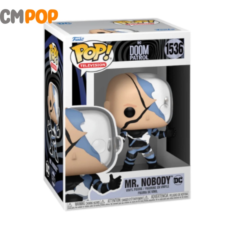 Mr. Nobody - #1536 (Glows in the Dark) - Funko Pop! -  Doom Patrol- TV