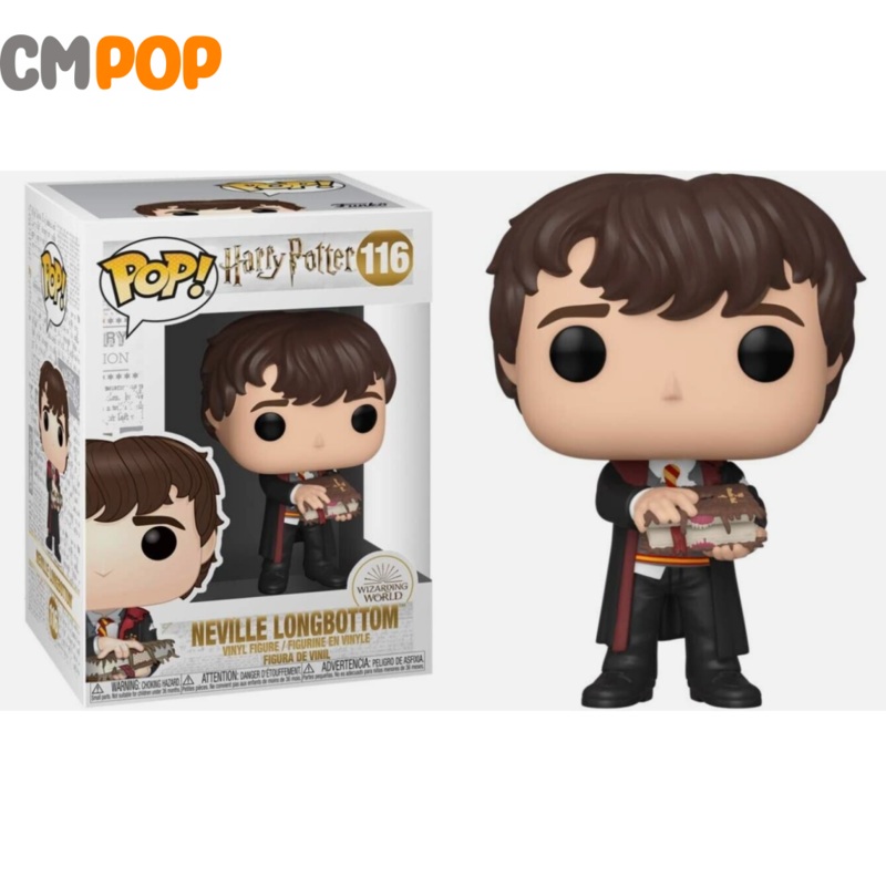 Neville Long Bottom With Monster Book - #116 - Funko Pop! - Harry Potter