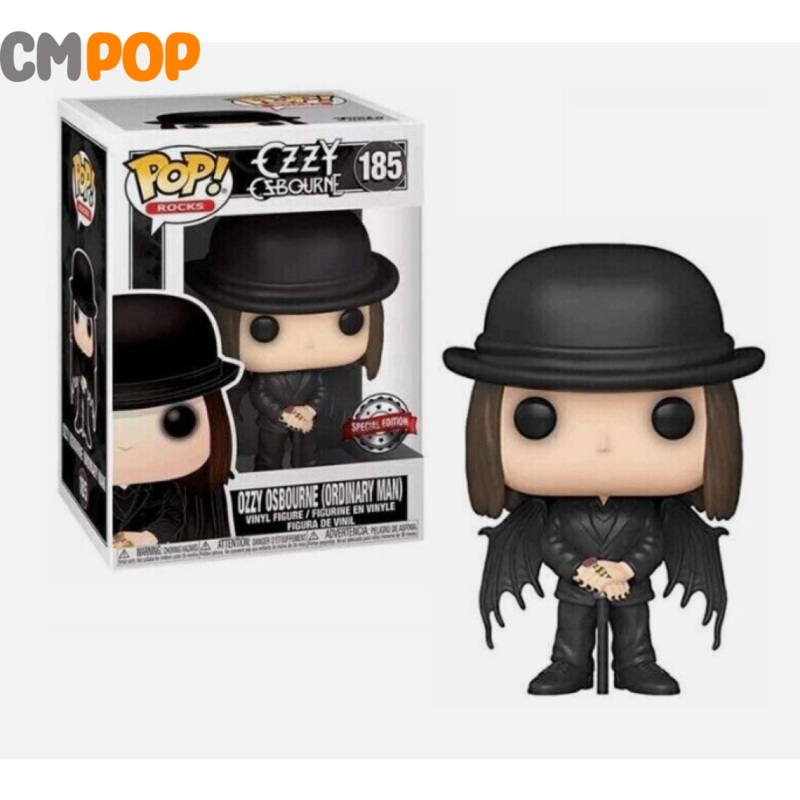 Ozzy Osbourne (Ordinary Man)  - #185 - Funko Pop! -  Rocks - Special Edition