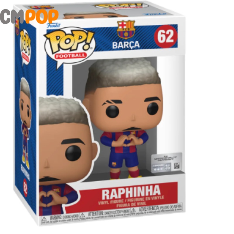 Raphinha - #62 - Funko Pop! - Football - Barcelona