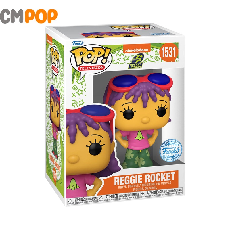 Reggie Rocket  - #1531 - Funko Pop! - TV - Nickelodeon Rewind - Funko Special Edition