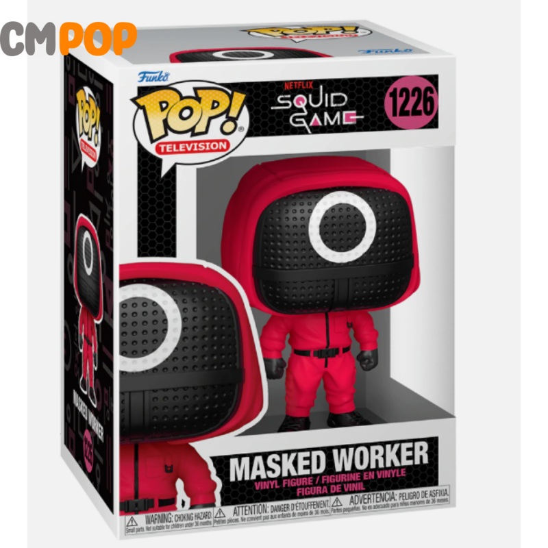 Round: Masked Worker  - #1226 - Funko Pop! - Squid Game