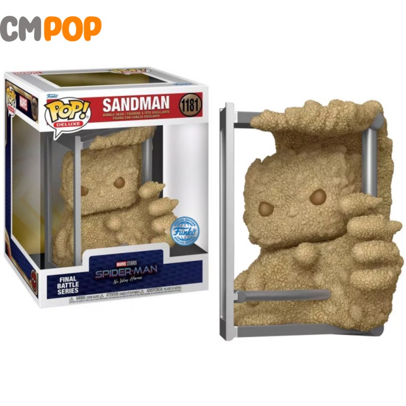 Sandman -Spider-Man  #1181 - Funko Pop Deluxe - Marvel - Funko Special Edition
