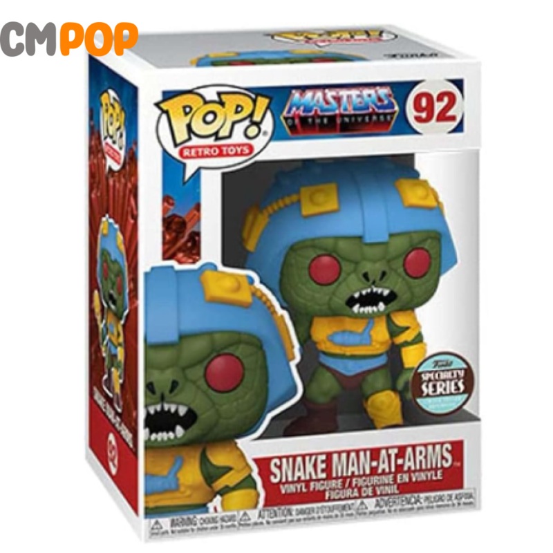 Snake Man At Arms - #92 - Funko Pop! -  MOTU  - Special Edition Exclusive