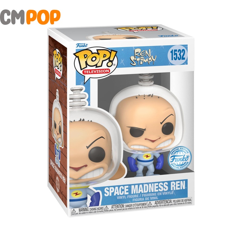Space Madness Ren  - # 1532 - Funko Pop! - TV - Ren & Stimpy - Funko Special Edition