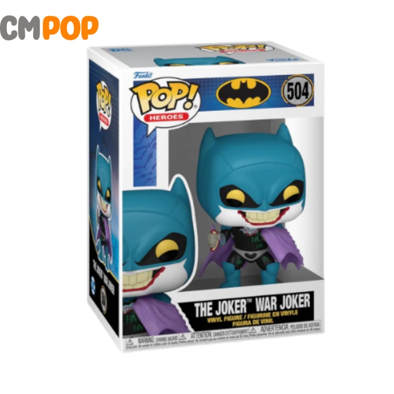 The Joker War Joker #504 Funko Pop! - Batman War Zone  - Heroes