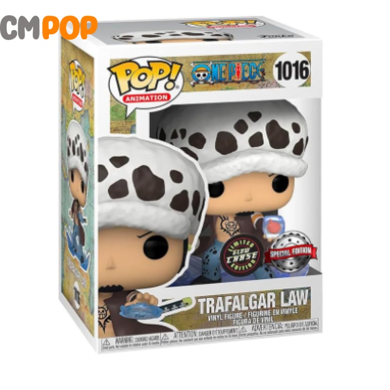 Trafalgar Law Glow in the dark Chase - #1016 - Funko Pop! - One Piece - Funko Special Edition-  GITD Chase