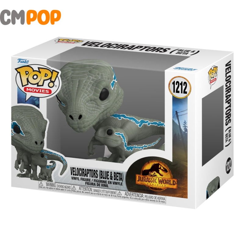 Velociraptors (Blue & Beta )- #1212 - Funko POP! - Jurassic World - Movies