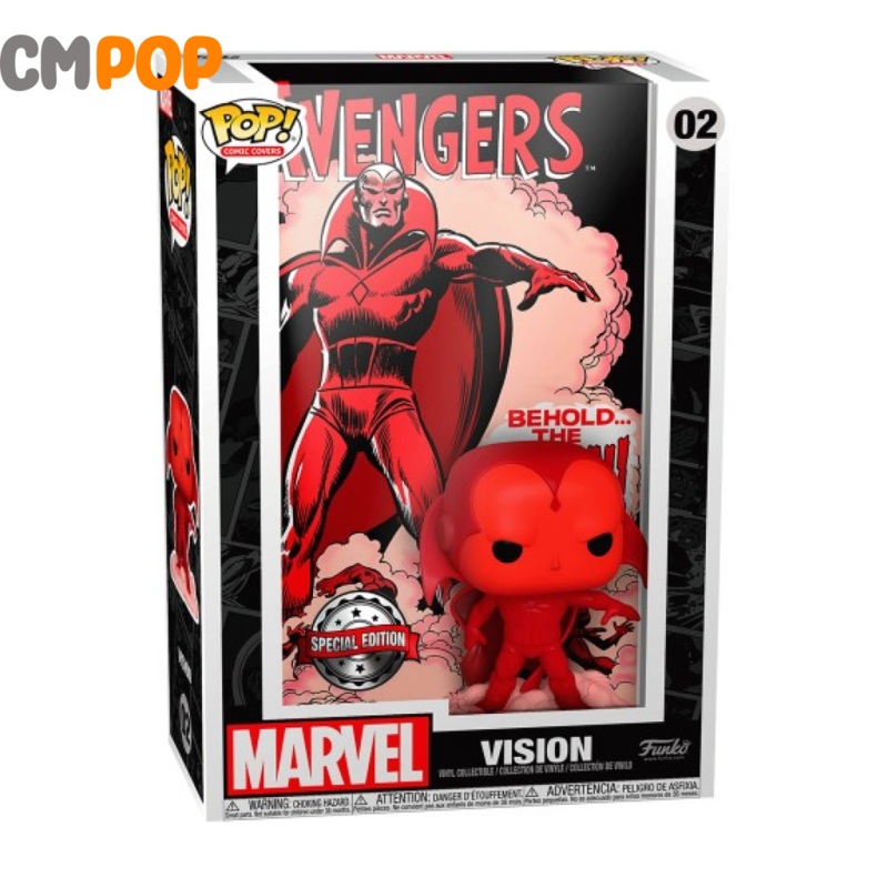 Vision Comic Cover Avengers  #02  - Funko Pop! -  Marvel - Comic Covers