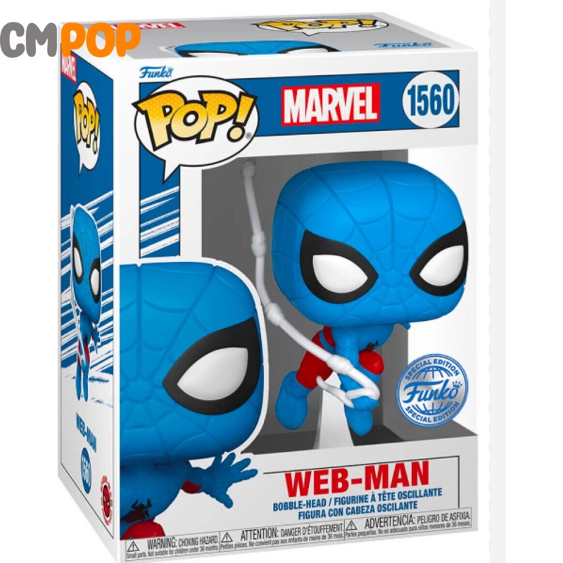 Web-Man - #1560 -Funk Pop - Marvel - Funko Special Edition