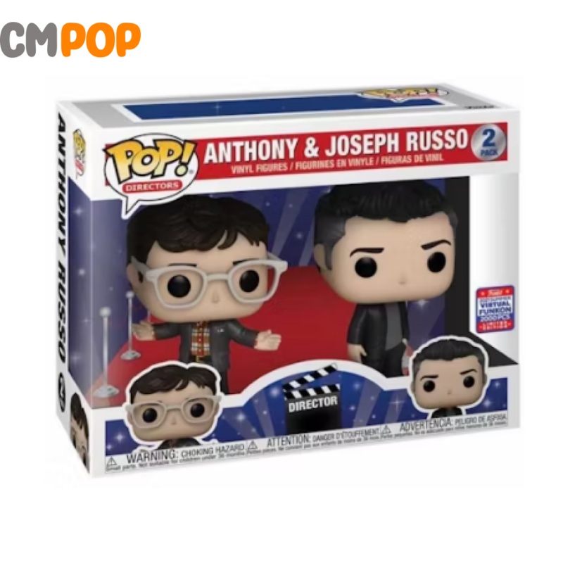 2 pk Antony and Joseph - Funko Pop! - Directors - 2021 Summer Virtual Funkon 2000pcs