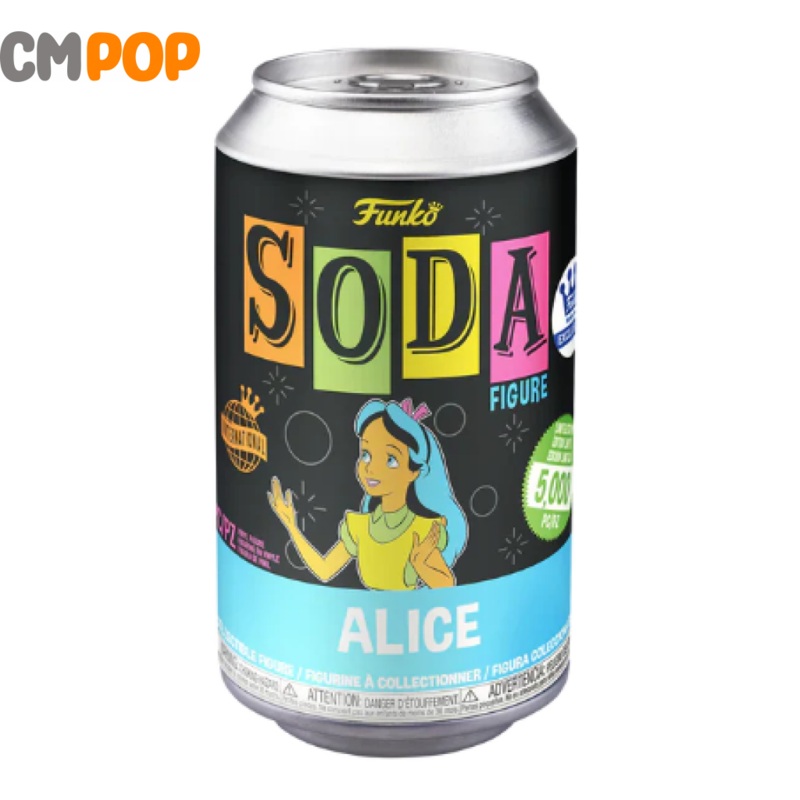 Alice  - Funko Vinyl Soda - 5,000 Pieces - Chance Of Chase - Exclusive