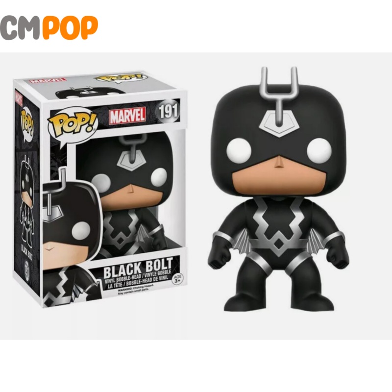 Black Bolt  - #191  - Funko Pop! - Marvel
