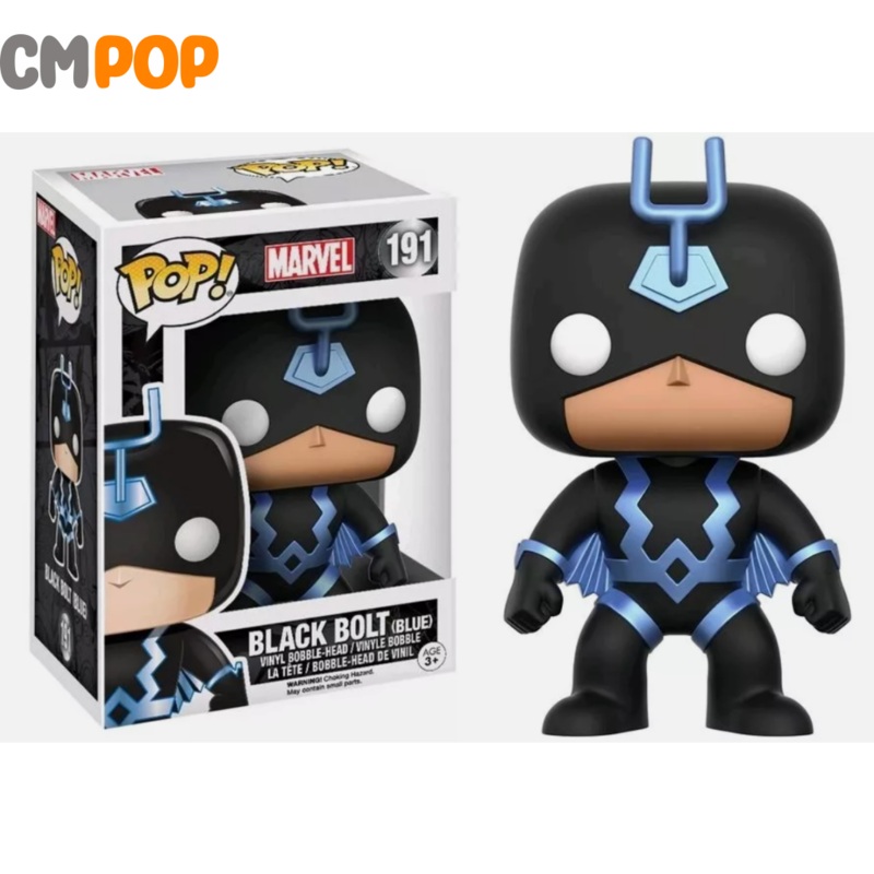 Black Bolt (Blue) - #191  - Funko Pop! - Marvel