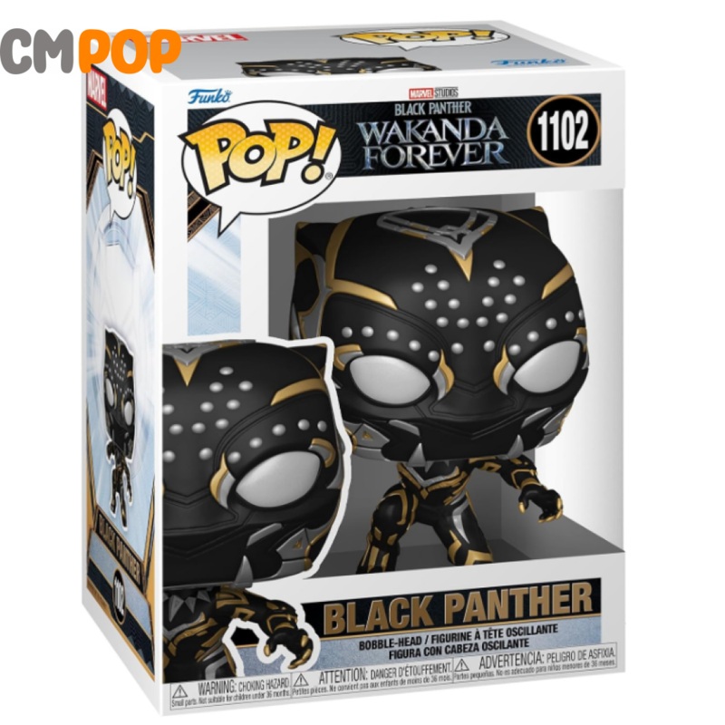 Black Panther - #1102 - Funko Pop! - Wakanda Forever - Marvel