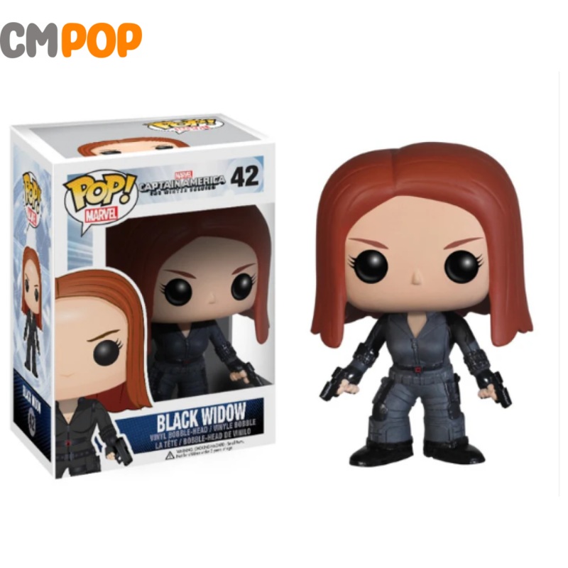 Black Widow - #42 - Funko Pop! - Marvel - Captain America