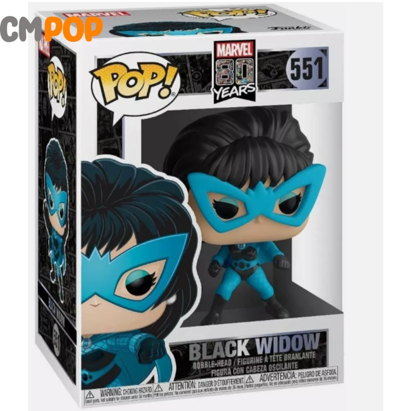 Black Widow   - #551 -  Funko Pop!  - Marvel 80 Years