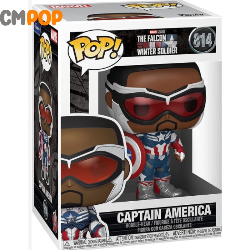 Captain America  - #814 - Funko Pop! - Marvel - The Falcon Winter Soldier