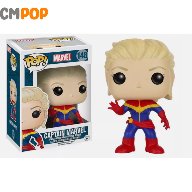 Captain Marvel- #148 - Funko Pop! - Marvel
