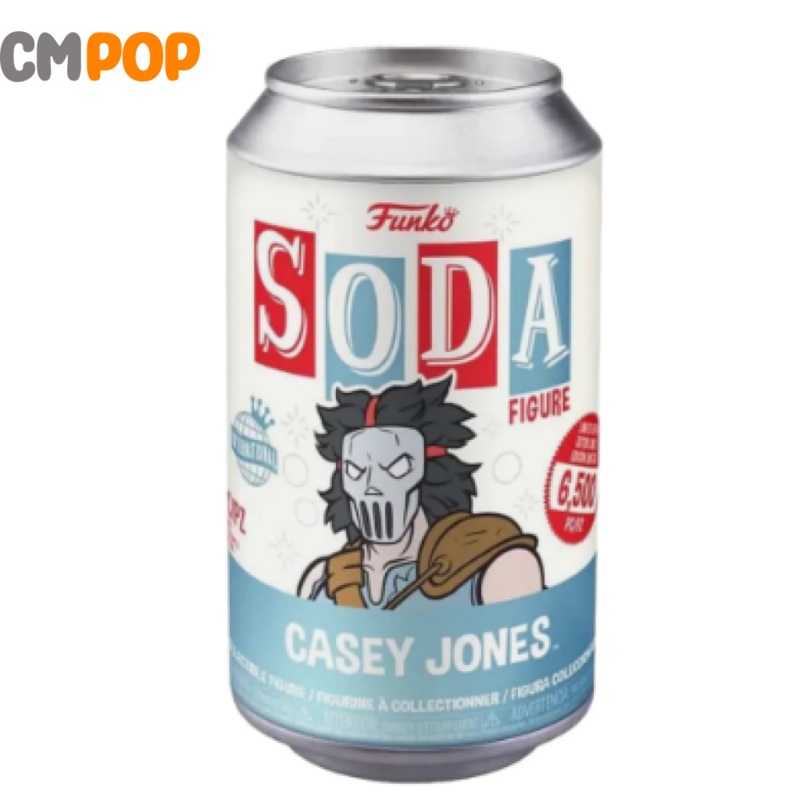 Casey Jones - Funko Vinyl Soda - 6,500 Pieces - Chance Of Chase
