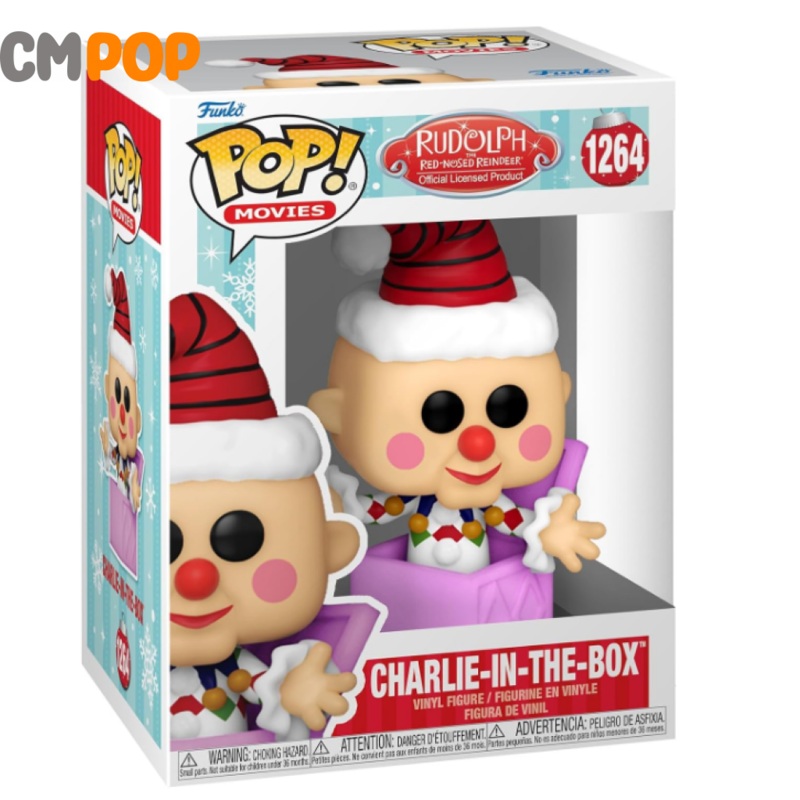 Charlie In The Box - #1264 - Funko Pop!  - Movies - Rudolph
