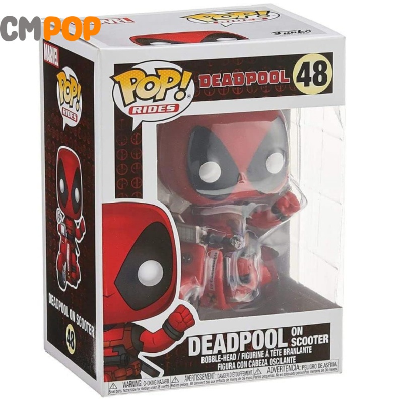 Deadpool On Scooter - #48- Funko Pop! - Marvel