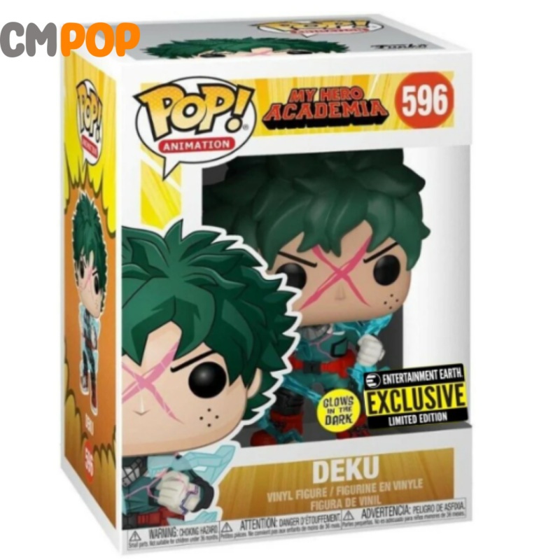 Deku- #596- Funko Pop! - My Hero Academia - GITD - Entertainment Earth Exclusive