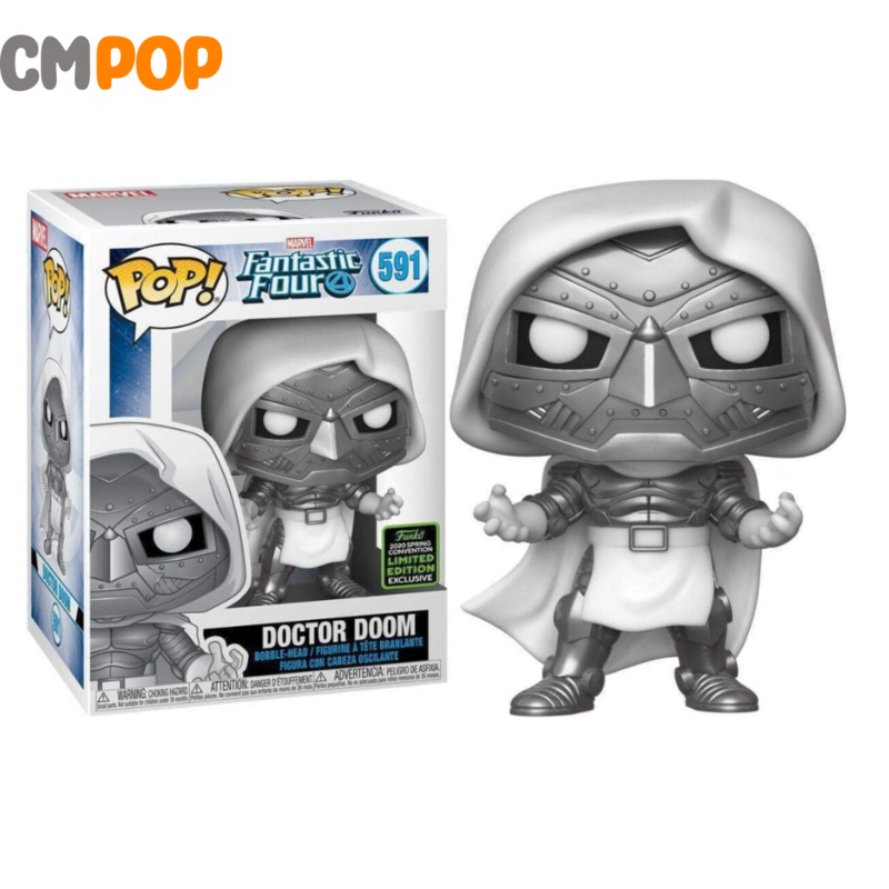 Doctor Doom  - #591 - Funko Pop!  - Marvel - Fantastic Four - 2020 Summer Con Exclusive