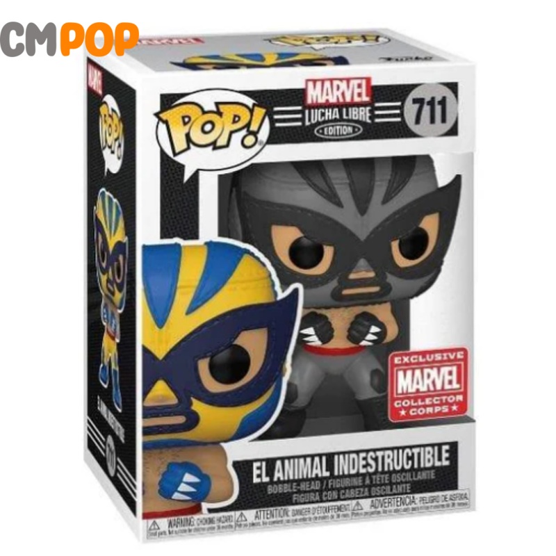 El Animal Indestructible - #711 - Funko Pop!  - Marvel -  Collector Corps Exclusive