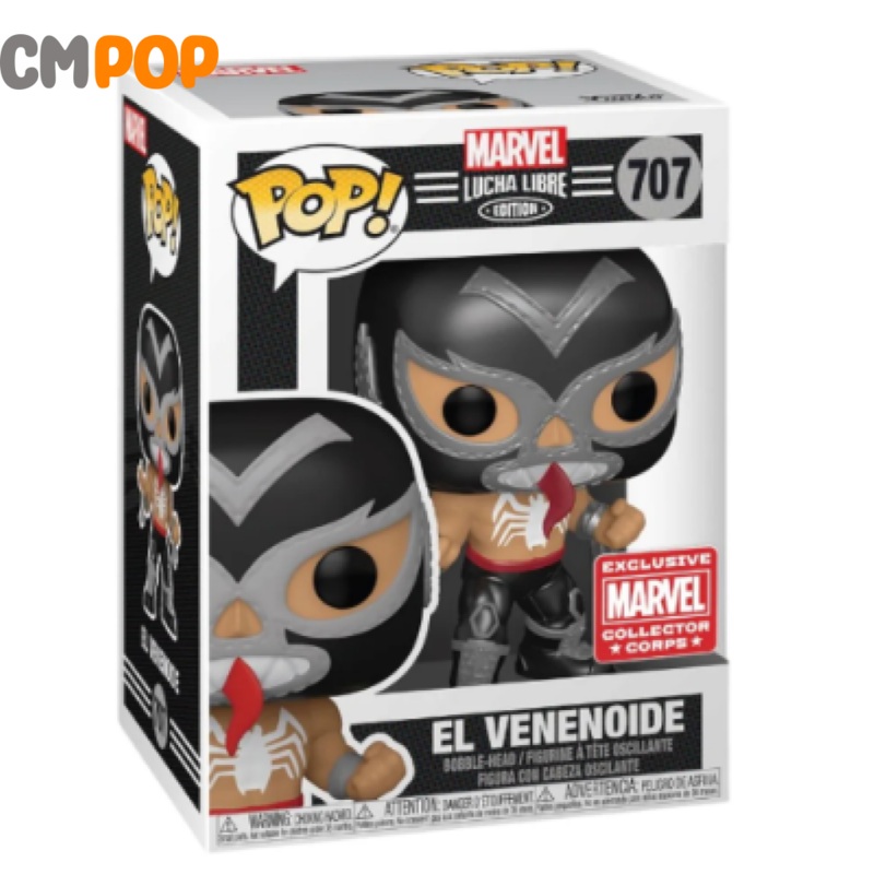 El venenoide - #707 - Funko Pop!  - Marvel -  Collector Corps Exclusive