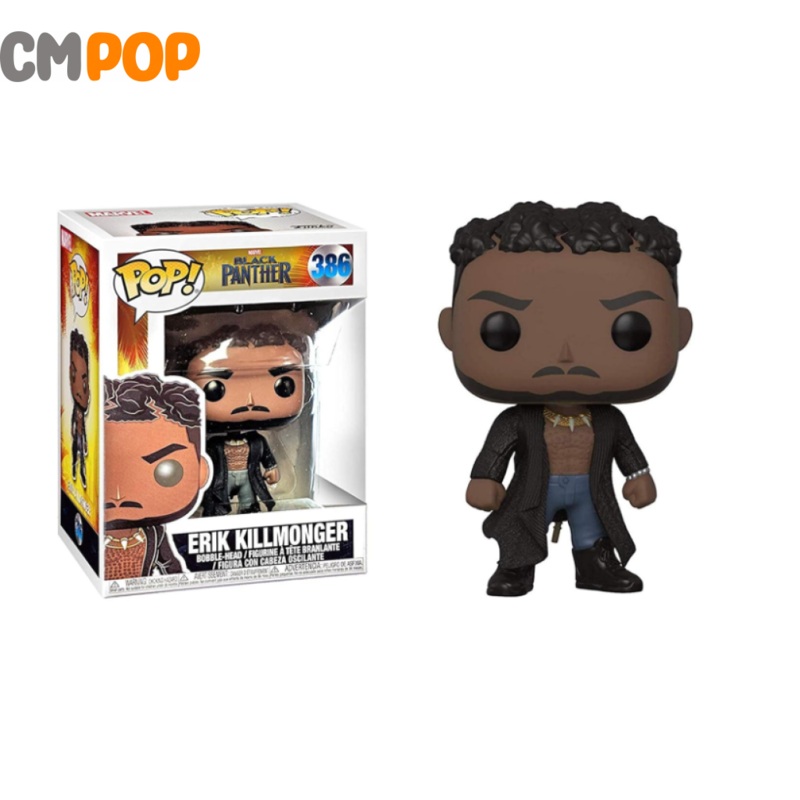 Erik Killmonger - #386 - Funko Pop! - Marvel - Black Panther