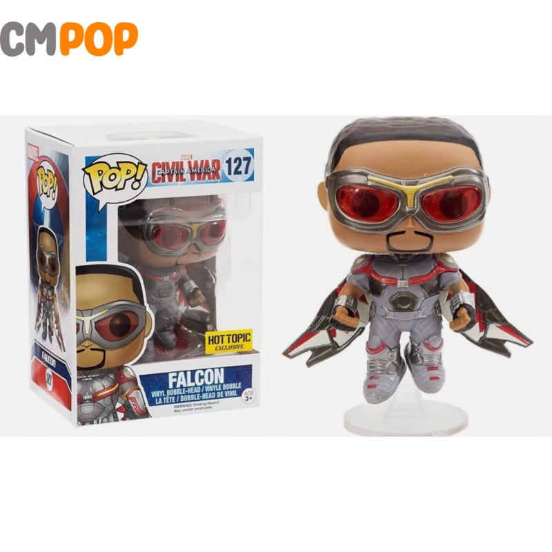 Falcon - #127- Funko Pop!  - Marvel - Hot Topic Exclusive