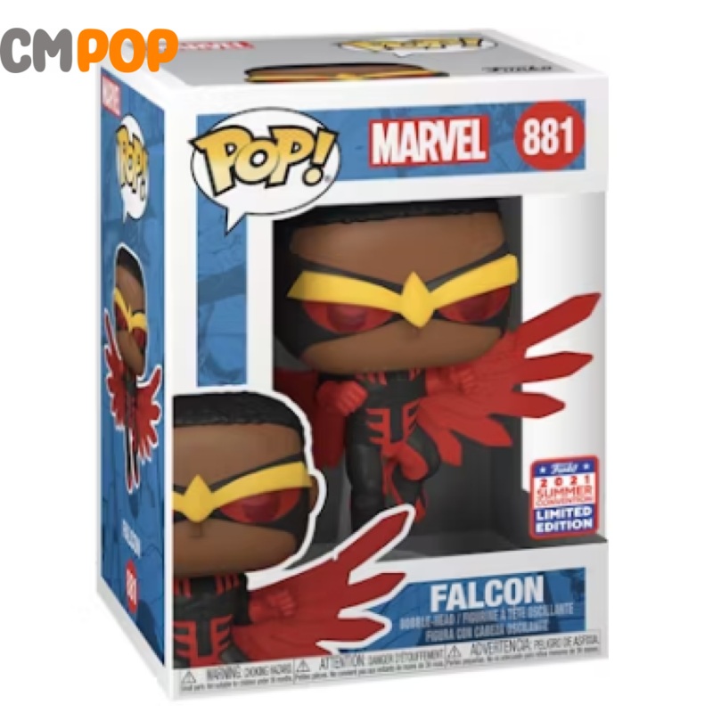 Falcon - #881- Funko Pop!  - Marvel - 2021 Summer Con Exclusive