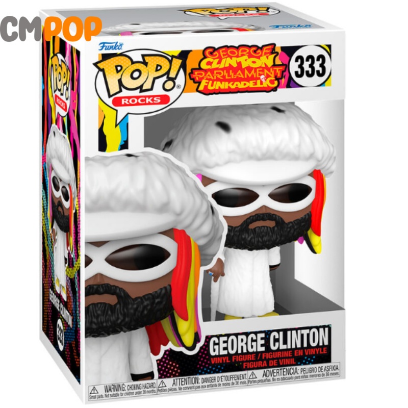 George Clinton - #333 - Funko Pop! Rocks  - Pop Rocks