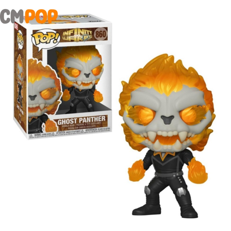 Ghost Panther - #860 - Funko Pop! - Infinity Warps